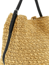 Toteme Belted Shoulder Bag Beige