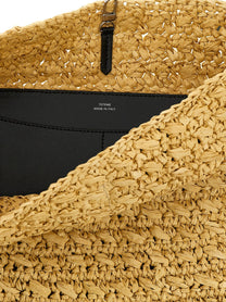 Toteme Belted Shoulder Bag Beige