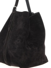 Toteme Belted Tote Shoulder Bag Brown