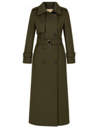 Michael Kors Women's Belted Trench Coat Brown
