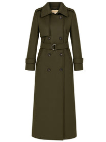 Michael Kors Women's Belted Trench Coat Brown