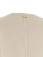 Agnona Belted Vest Beige, view 5