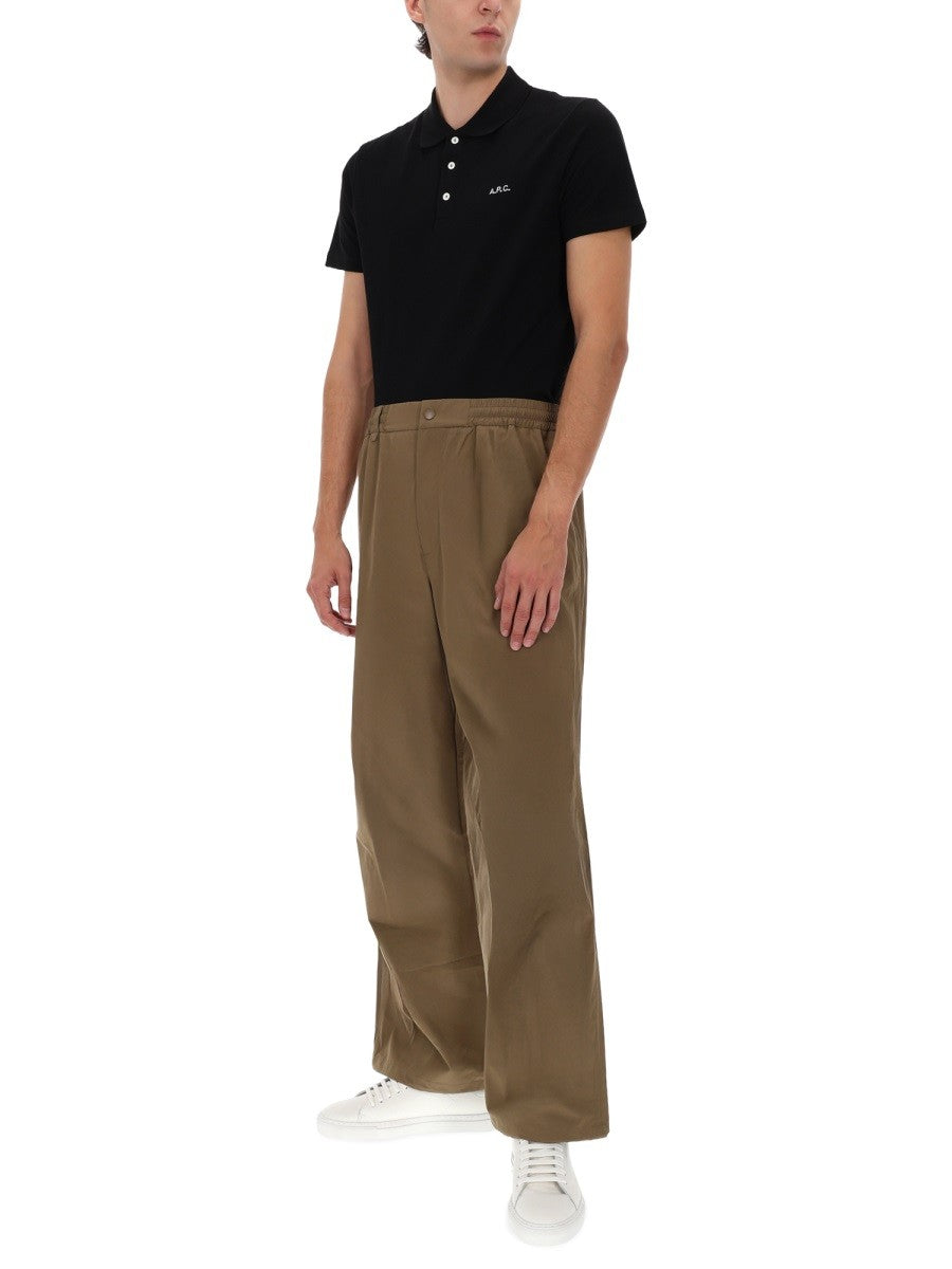 A.P.C Men's Benjamin Pants Brown