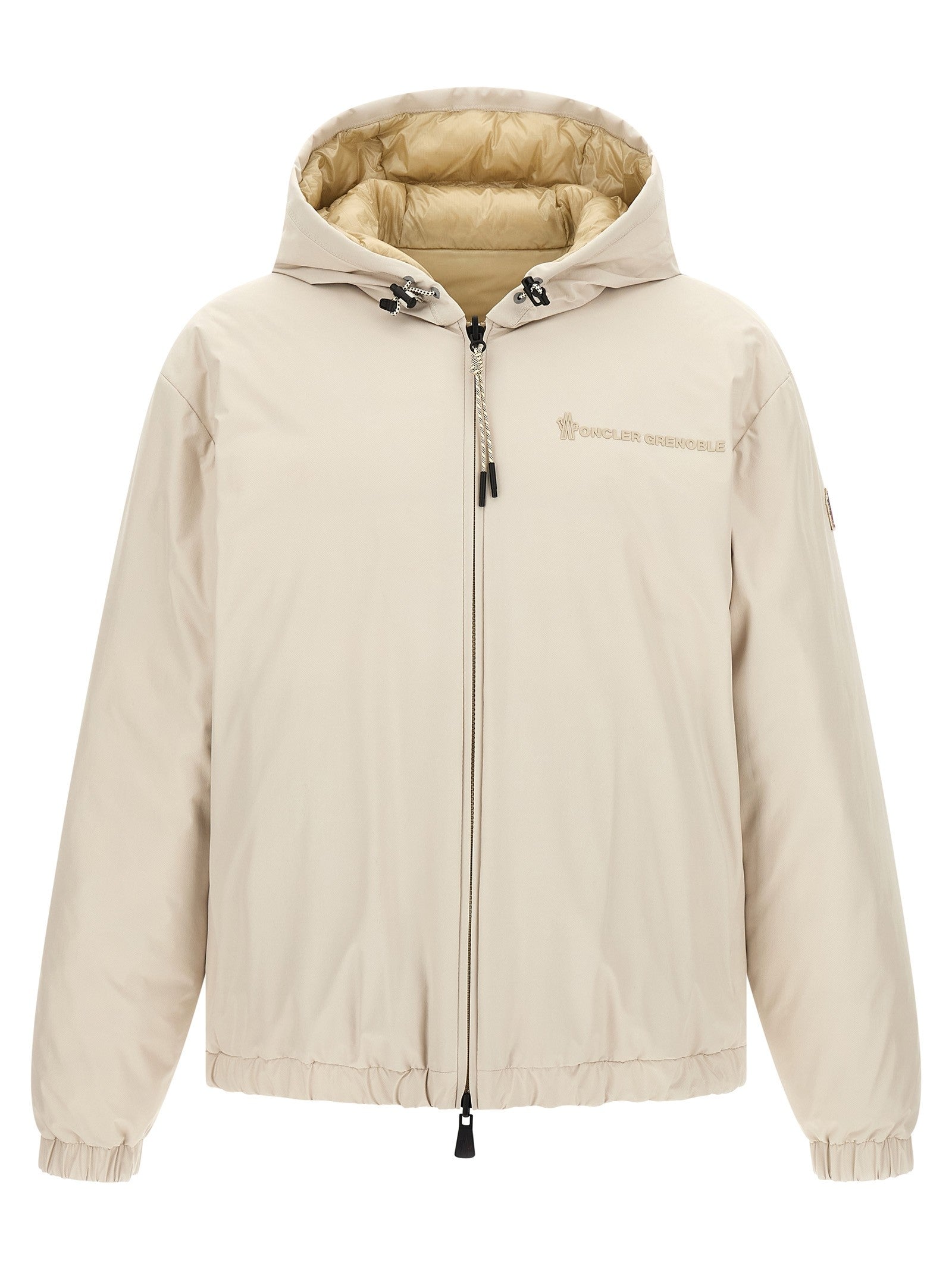 Moncler Grenoble Berguns Reversible Down Jacket Beige