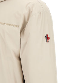 Moncler Grenoble Berguns Reversible Down Jacket Beige