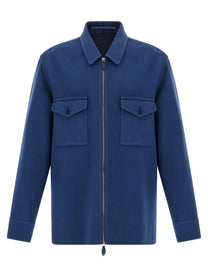 BERLUTI - BERLUTI - Double cloth overshirt - Men’s Tops