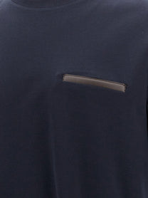 BERLUTI - BERLUTI - ’Leather Tab’ T-shirt - Men’s Tops