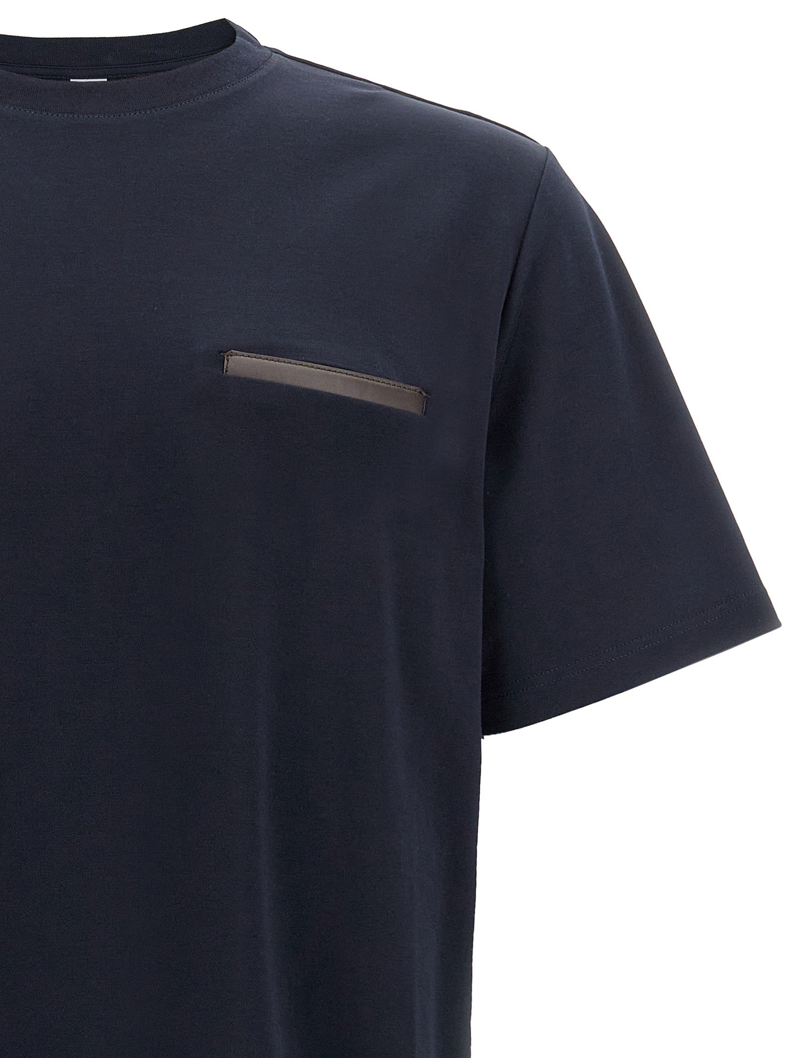 BERLUTI - BERLUTI - ’Leather Tab’ T-shirt - Men’s Tops