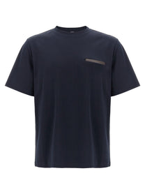 BERLUTI - BERLUTI - ’Leather Tab’ T-shirt - Men’s Tops