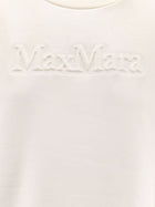 Max Mara Women's Berma Cotton and Silk Sweatshirt White, view 3
