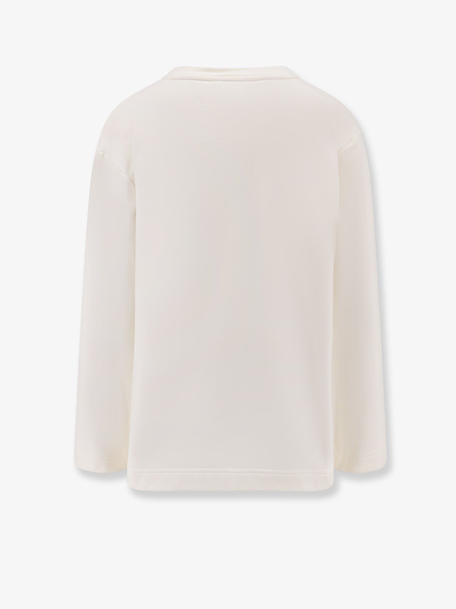 Max Mara Women's Berma Cotton and Silk Sweatshirt White