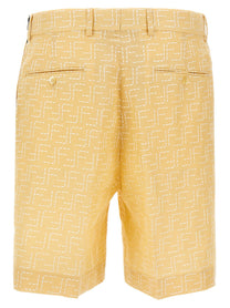 Fendi Bermuda Jacquard Yellow