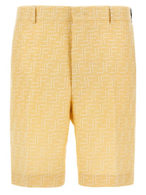 Fendi Bermuda Jacquard Yellow
