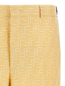 Fendi Bermuda Jacquard Yellow