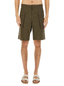 Aspesi Men's Short Lou Green Aspesi