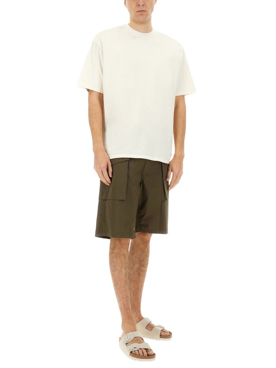 Aspesi Men's Short Lou Green Aspesi