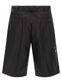 Prada Bermuda Re Nylon Black