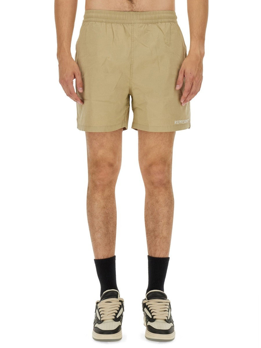 Represent Men's Bermuda Beige Represent