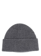 Ami Paris Unisex Beanie with Ami De Cœur Grey, view 2