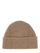 Ami Paris Unisex Beanie with Ami De Cœur Beige, view 2