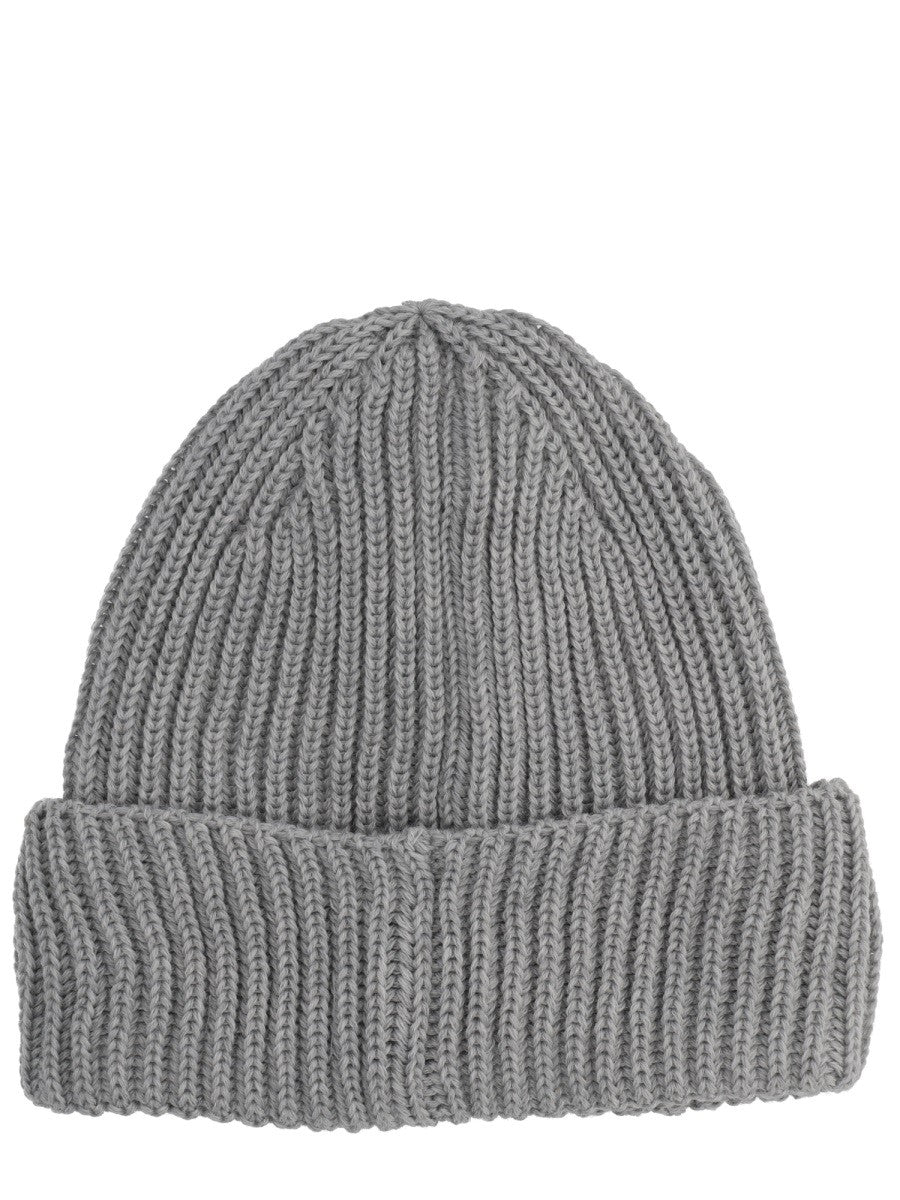 C.P. Company Men's Berretto Con Occhiale Grey