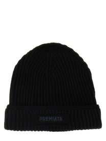 Premiata Men's Berretto in Lana Con Black