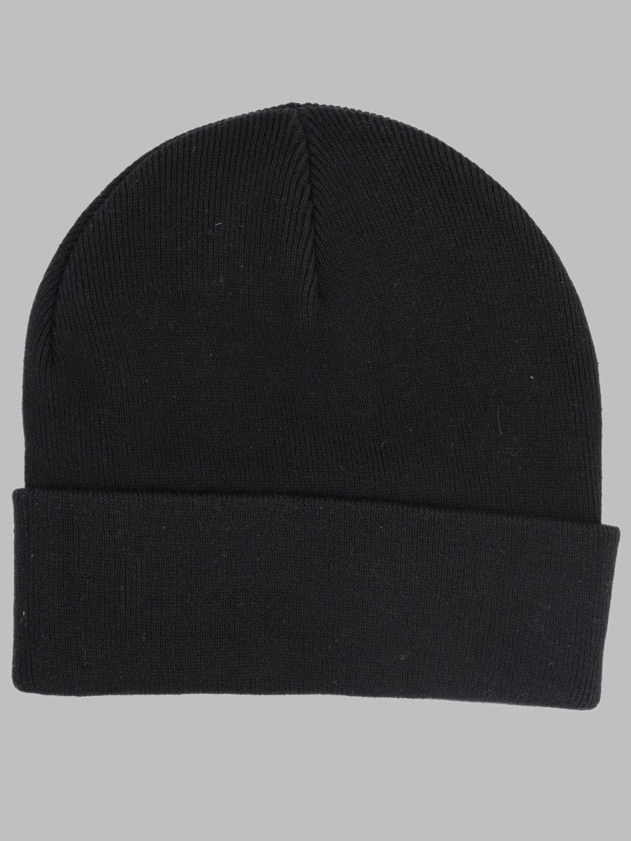 Palm Angels Men's Berretto in Misto Cotone Con Black