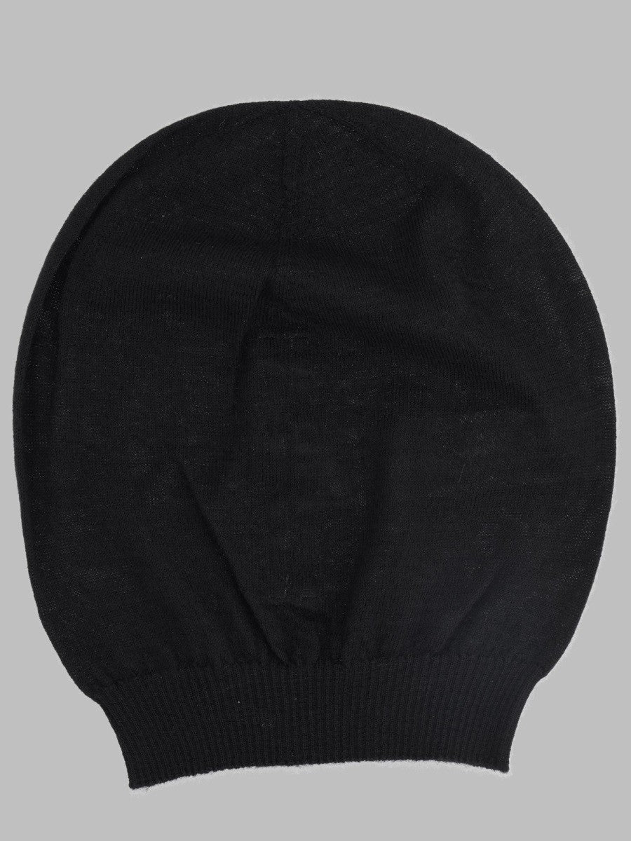 Rick Owens Men's Berretto Medium Black
