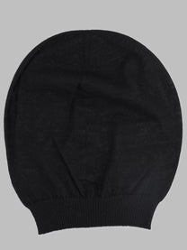Rick Owens Men's Berretto Medium Black