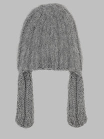 Maison Margiela Men's Berretto Ribbed Beanie Grey