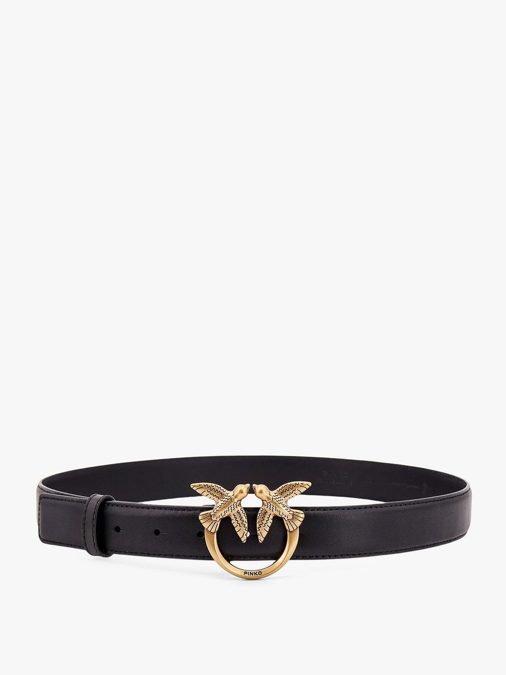 Pinko Women's Love Berry Belt Black