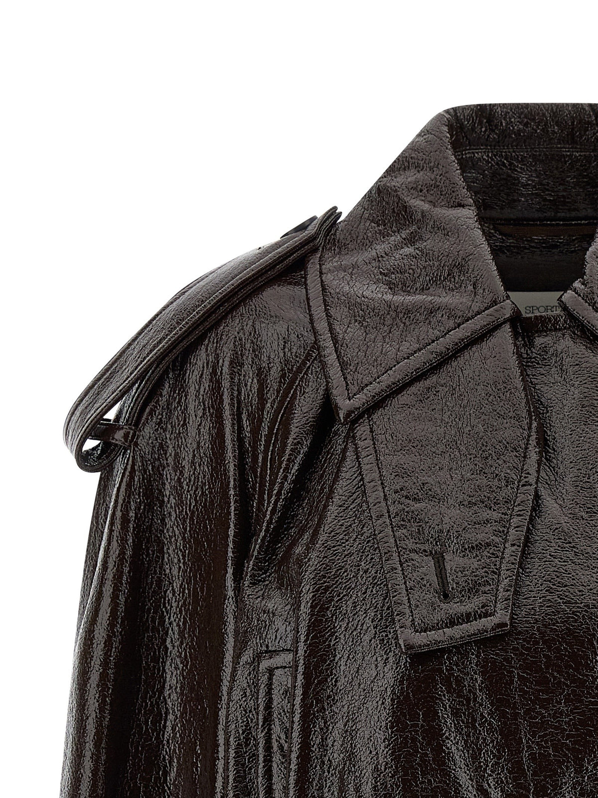 Sportmax Trench Coat Brown