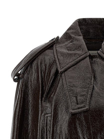 Sportmax Trench Coat Brown