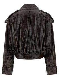 Sportmax Trench Coat Brown