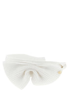Maison Michel Beth Headband White