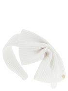 Maison Michel Beth Headband White, view 2