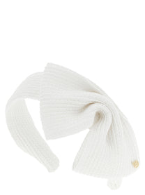 Maison Michel Beth Headband White, view 2