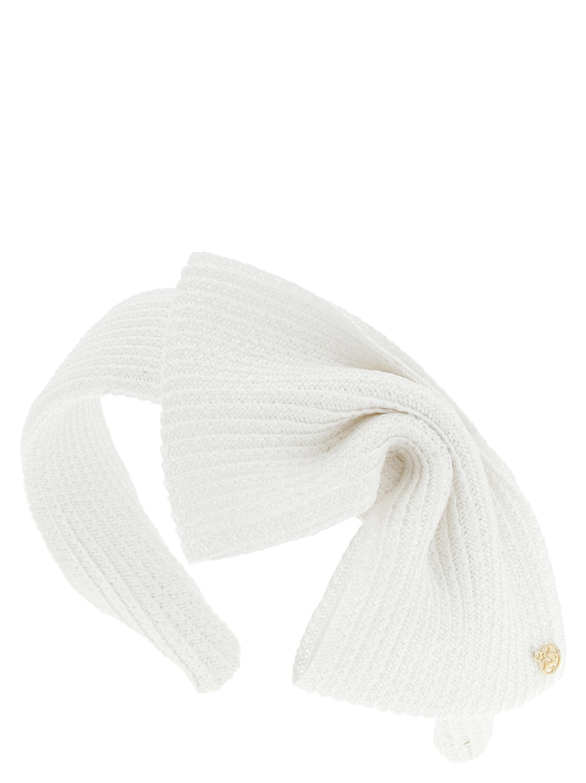 Maison Michel Beth Headband White, view 2