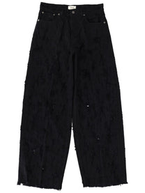 Haikure Women's Bethany Bull Destroy Jeans Black