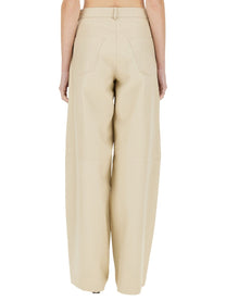 Haikure Women's Bethany Leather Pants White