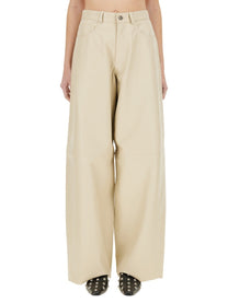Haikure Women's Bethany Leather Pants White