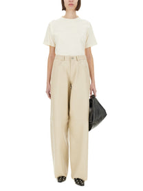 Haikure Women's Bethany Leather Pants White