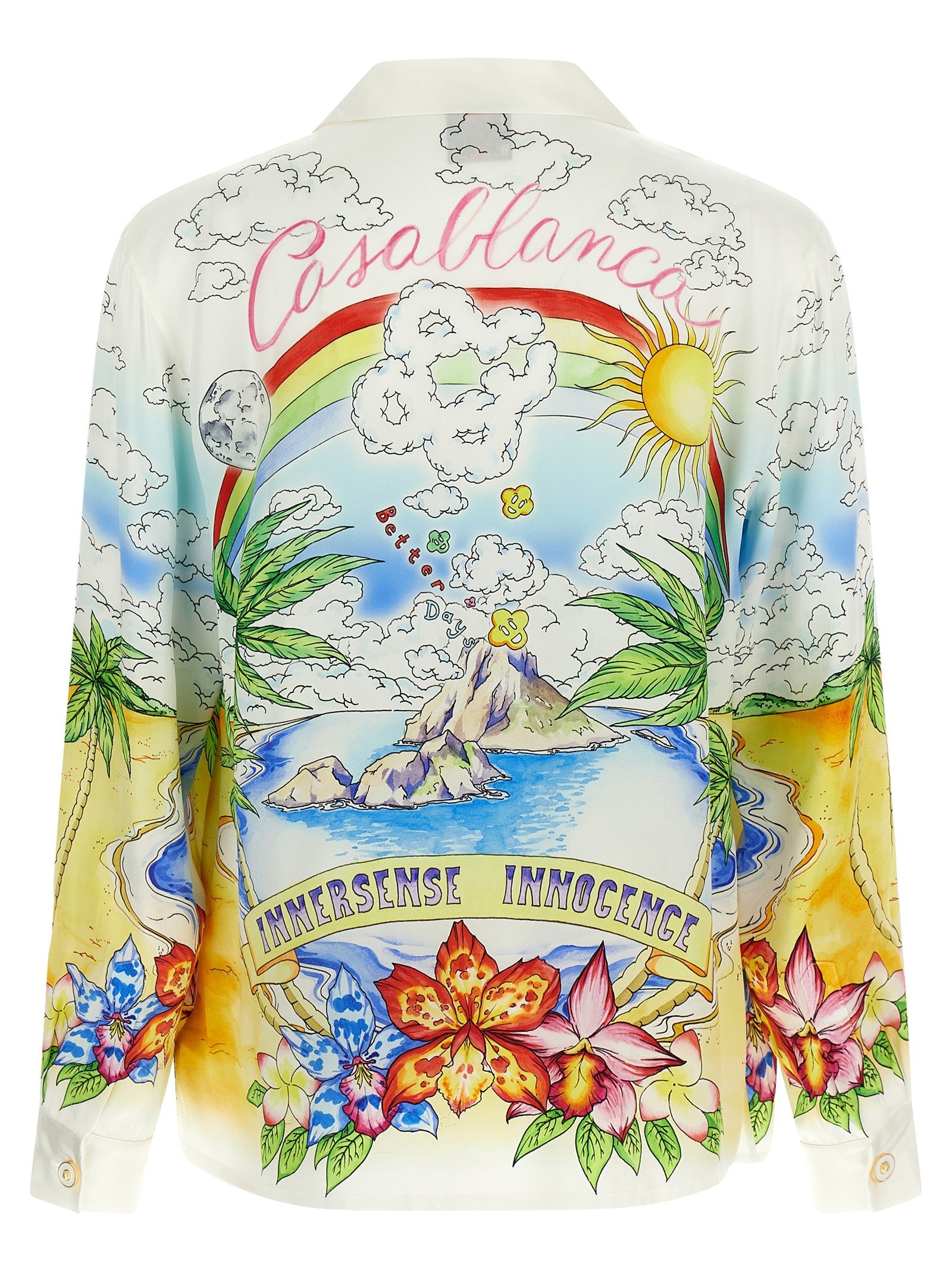 Casablanca Better Days Shirt Gold