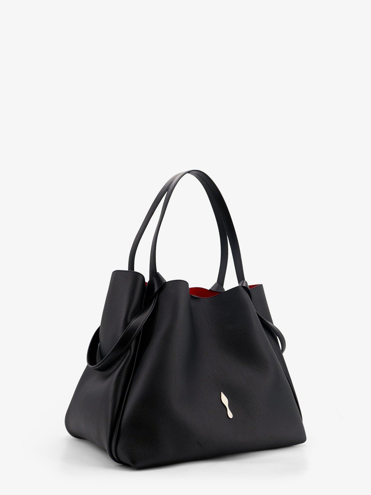 Christian Louboutin Women's Bettina Large Leather Shoulder Bag Black