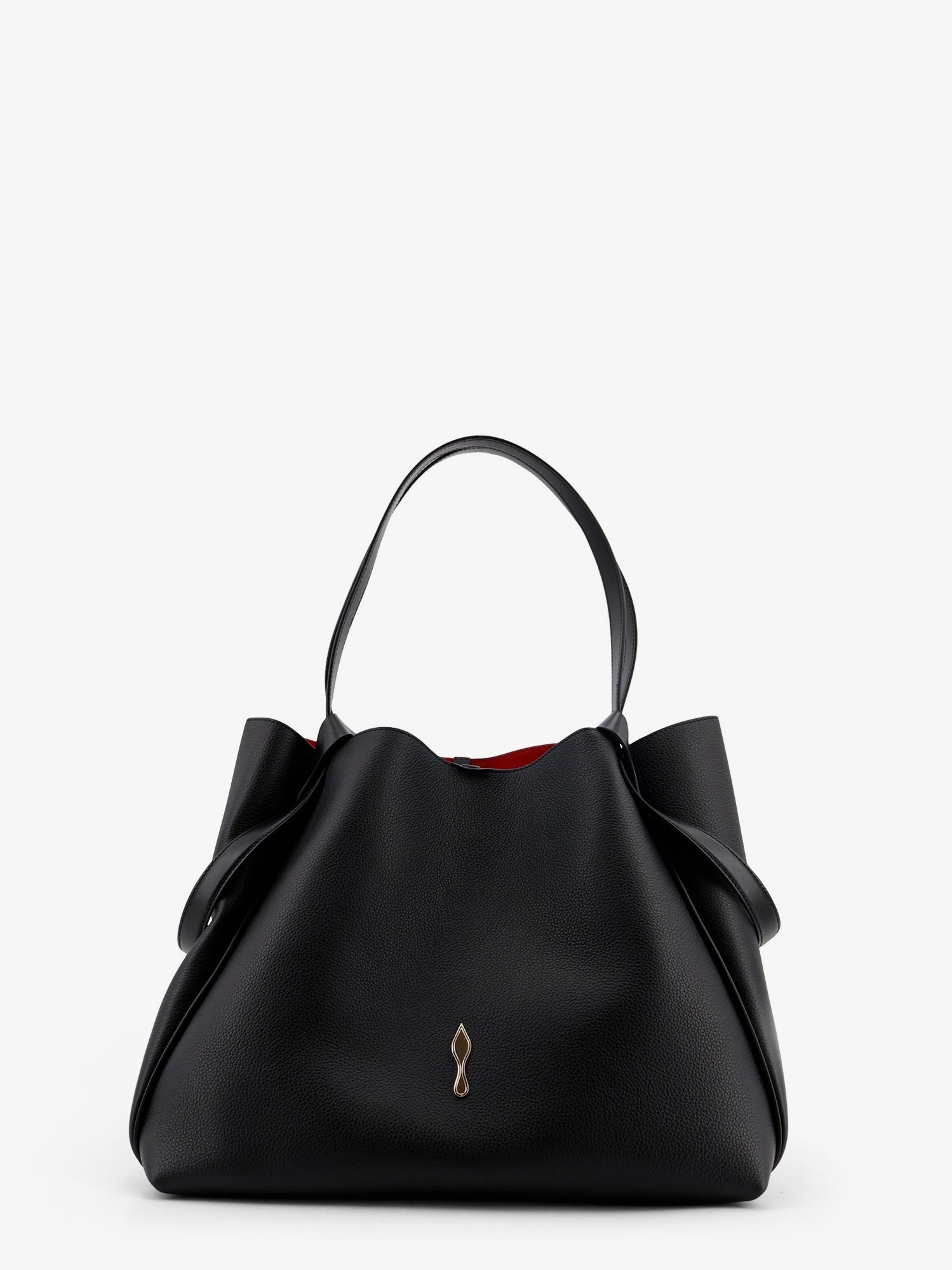 Christian Louboutin Women's Bettina Large Leather Shoulder Bag Black