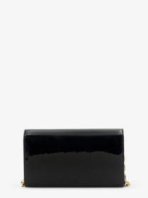 Christian Louboutin Women's Bettina Leather Crossbody Bag Wallet Black, view 2