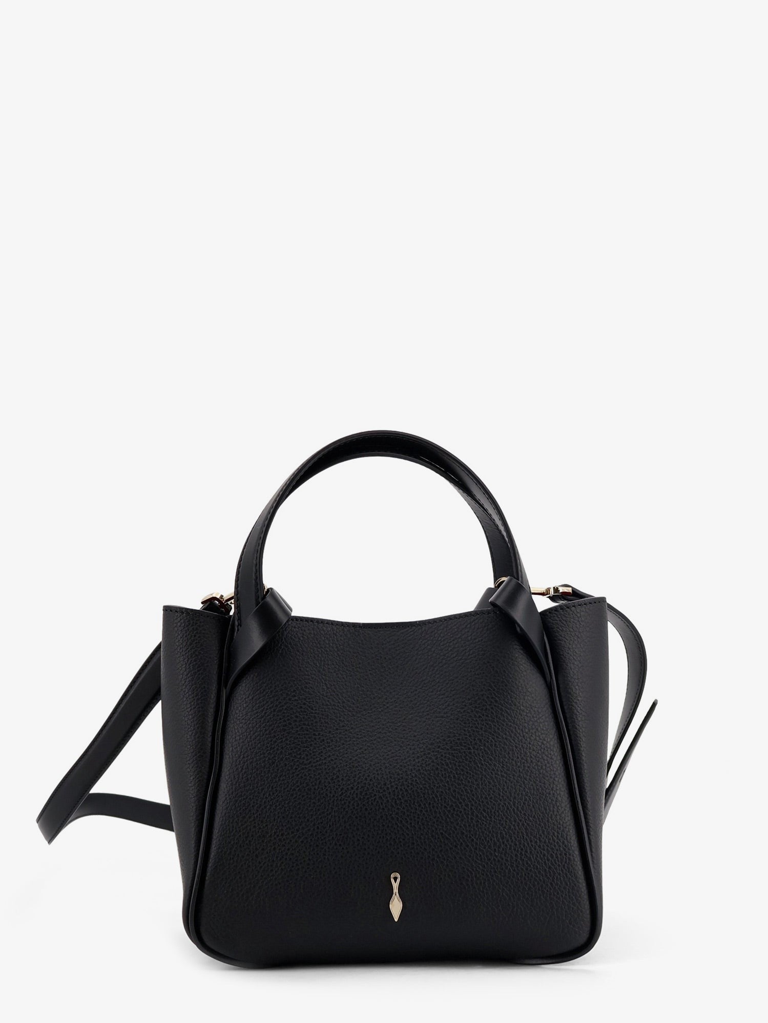 Christian Louboutin Women's Bettina Mini Leather Shoulder Bag Black