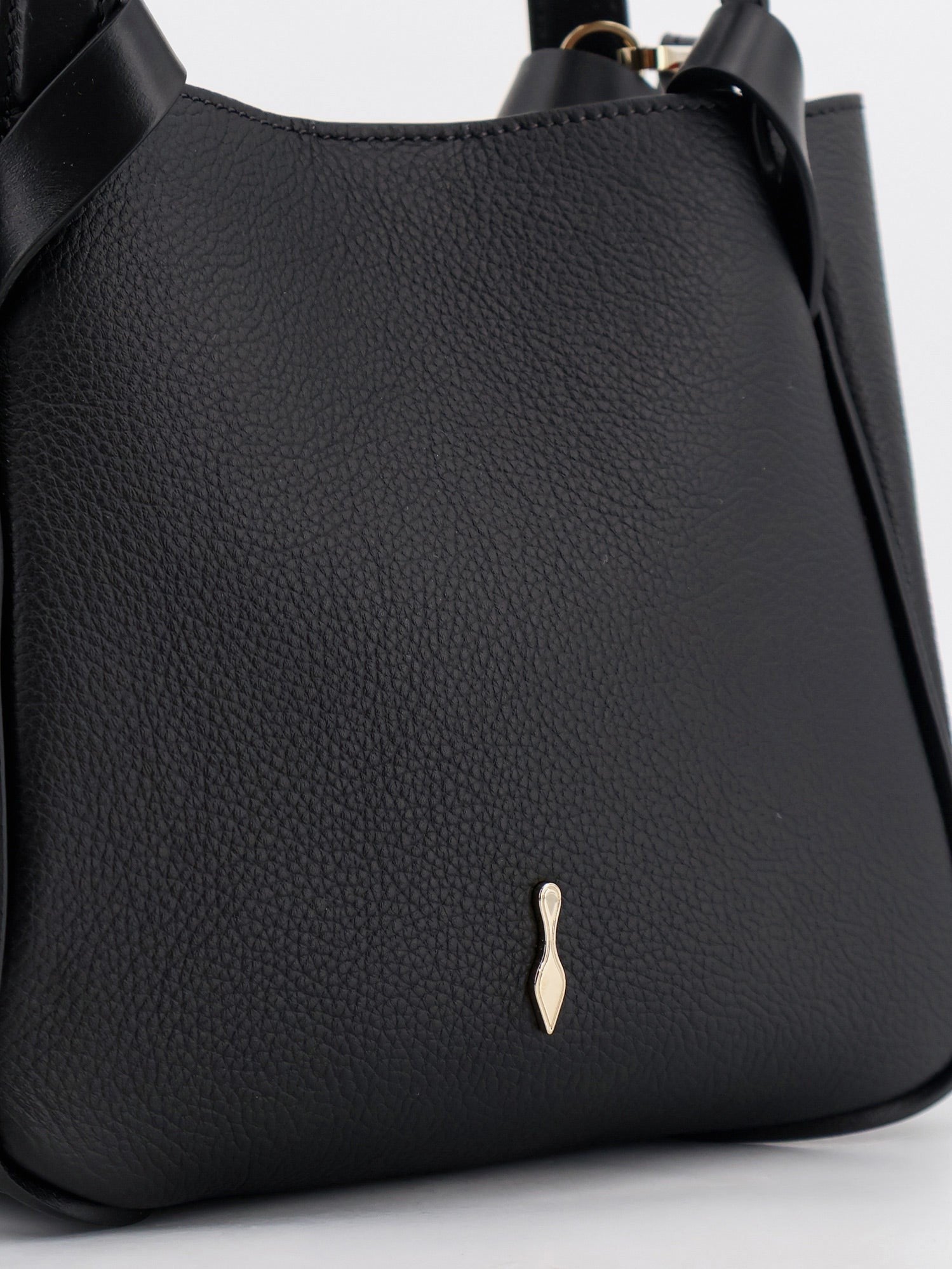 Christian Louboutin Women's Bettina Mini Leather Shoulder Bag Black