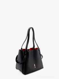 Christian Louboutin Women's Bettina Small Leather Shoulder Bag Black