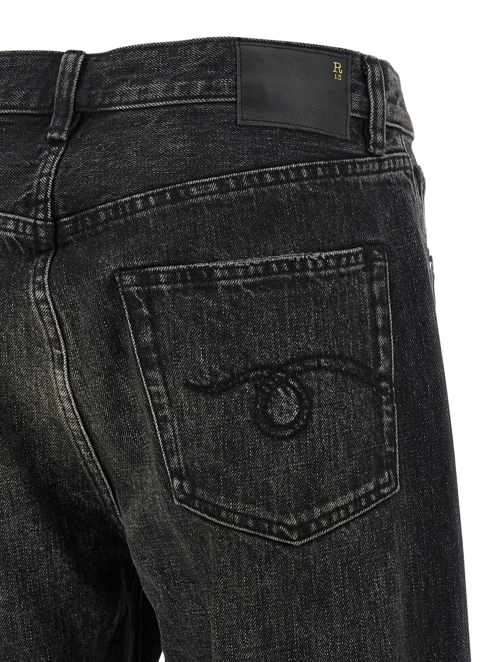 R13 BF Jeans Black